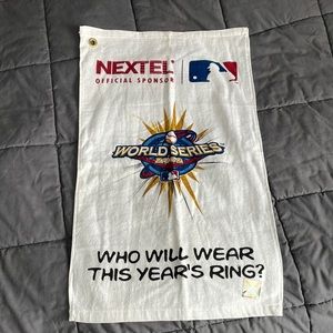 2002 World Series Towel